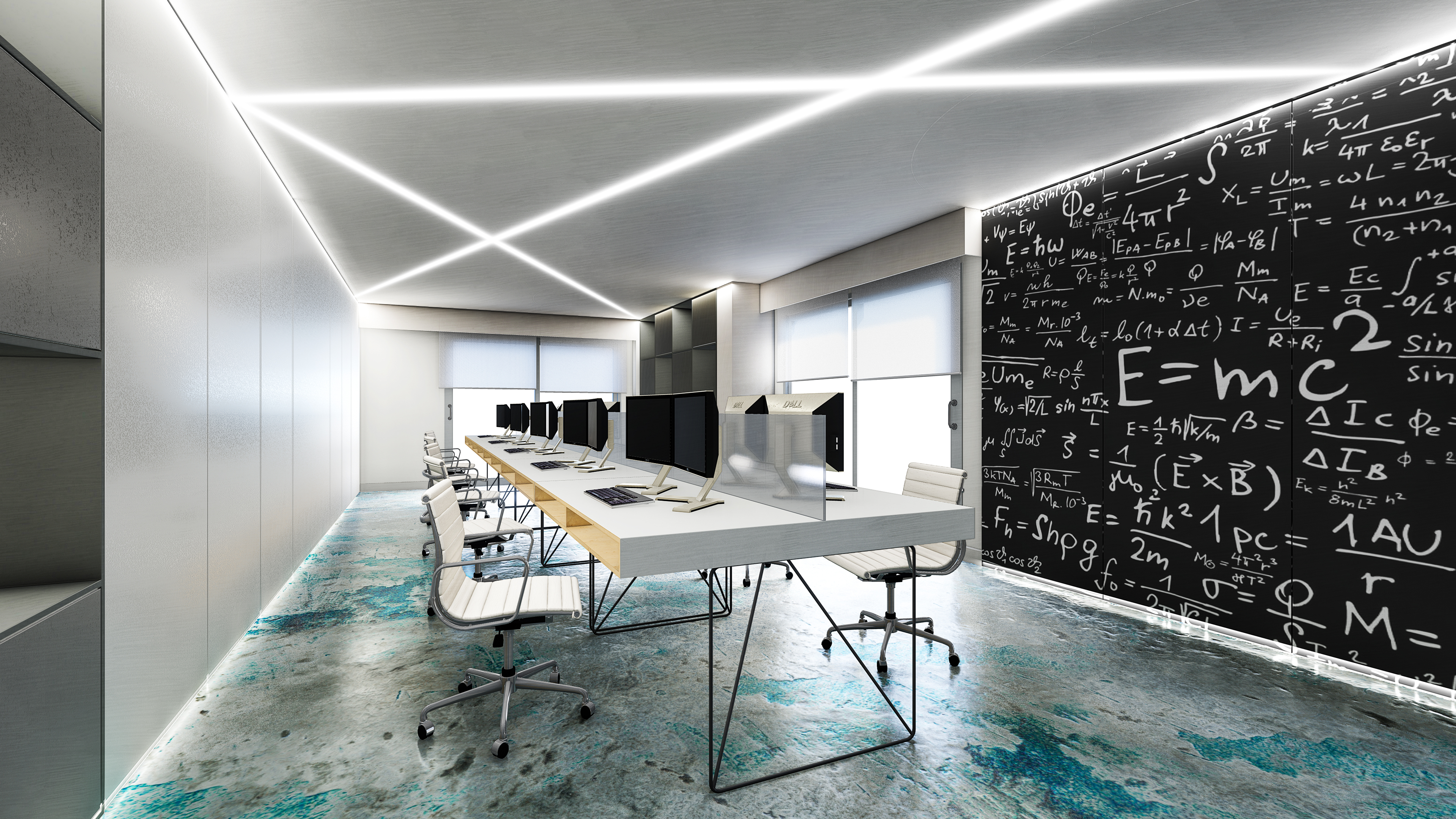Ufficio contemporaneo - Visual solutions by VISUALAND.it